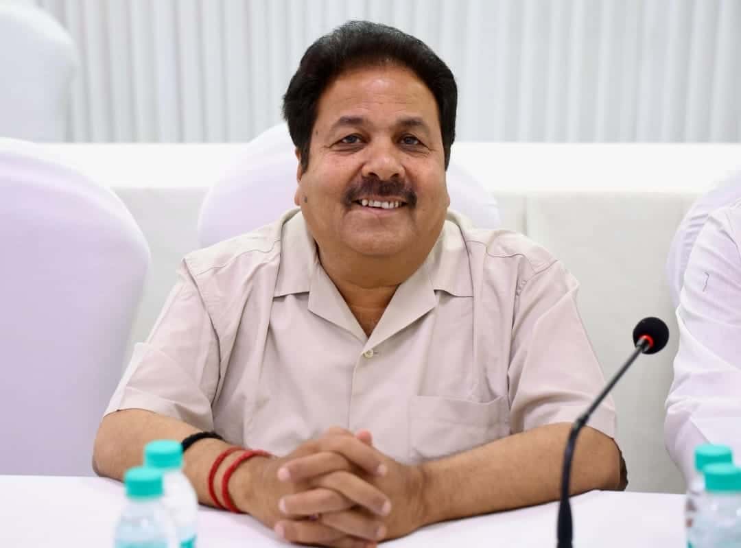 "BCCI vice president Rajeev Shukla addressing media on Virat Kohli and Rohit Sharma retirement speculation"